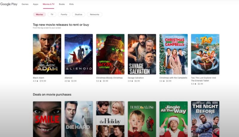 Google Play Movies